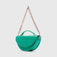 LONGLAI Belly Half Moon Bag - Green