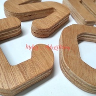 PLYWOOD LETTERS | PLYWOOD NUMBERS | PLYWOOD ALPHABET LETTERS | PLYWOOD ALPHABET LETTERS | 18MM THICK