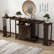 BW88/ Desk Solid Wood a Long Narrow Table Altar Light Luxury Console Tables Household Console Entrance Cabinet New Chine