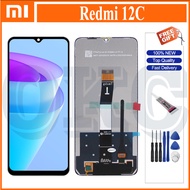 Original For Redmi 12C LCD with Frame Display Redmi 11a Touch Screen Digitizer Full Set Assembly POCO C55 LCD Replacement Parts