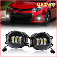 QAZWS ชุดประกอบไฟตัดหมอกรถยนต์สำหรับ Toyota Corolla Camry Yaris RAV4 4Runner ไฟหน้า2013 Prius Highla
