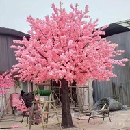 Bunga Sakura Tiruan Hiasan Dalaman Pokok Palsu Wishing Tree Mall Hiasan Hotel Hiasan Perkahwinan Pok