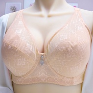 FallSweet Full Coverage Bra Plus Size Underwire Bras for Women Push Up Lace Brassiere 38-50 E F