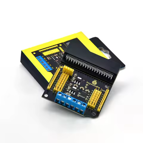 Keyestudio Micro:bit DRV8833 Motor Driver Expansion Board Shield Outputs 700mA 3-pin Interfaces 3.3V