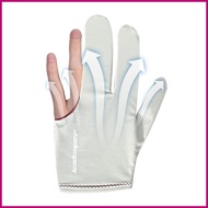 Pool Table Gloves 3 Finger Fiber Cloth Soft Pool Gloves Perfect Fit Pool Accessories Comfortable Sweat sentanemy sentanemy