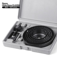 MATA Hole Saw Set Wood Hole Saw Drill Bit Gymsun PVC Set Hole Saw Drill Bit 5PCS- 6818