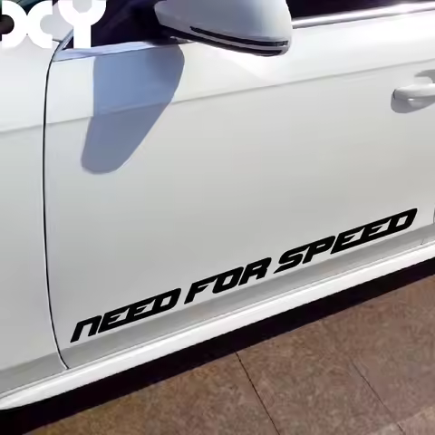 Need For Speed Vinyl Car Window Decal Waterproof car stickers and decals wall sticker /BLACK/Reflect