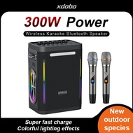 Xdobo Party 1981 ลําโพงบลูทูธ 300W พลังงานสูง กันน้ํา แบบพกพา Caixa De Som 30000mAh สําหรับคาราโอเกะ