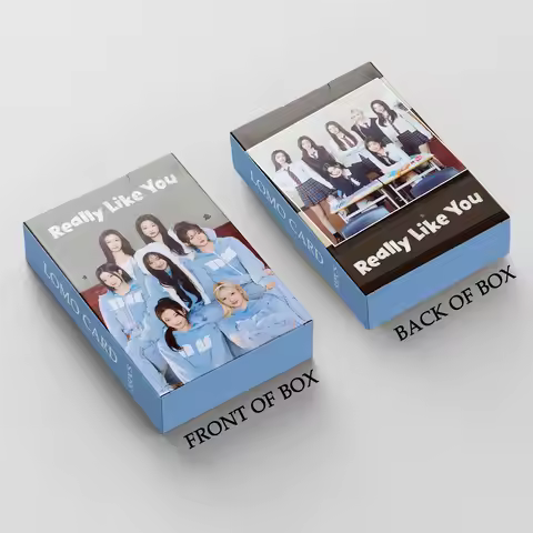 55pcs/set Kpop BABYMONSTER REALLY LIKE YOU AHYEON Lomo Card Photo album BABY MONSTER Photocards