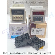 Time Relay DH48S-S, DH48S-1Z, DH48S-2Z with Base, power source 24VDC, 220VAC, Relay Timer