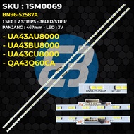 SAMSUNG 43 Inch TV Backlight UA43AU8000 UA43BU8000 UA43CU8000 QA43Q60CA BN96-52587A