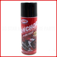 ANCHOR H2 HEAT RESISTANCE SPRAY EXHAUST EKSOZ 600 °C HIGH TEMPERATURE TAHAN PANAS HI TEMP BLACK DPI