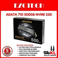 ADATA LEGEND 710 860 256GB 500GB GEN 4 M.2 NVME DRIVE