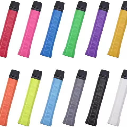 6 Pcs Super Absorbent Anti-Slip Racket Tape for Tennis, Badminton, and Pickleball - Enhance Your Gri