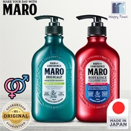 MARO Deo Scalp Medicated Shampoo 480ml + MARO Body & Face Shampoo 450ml ★ ORIGINAL