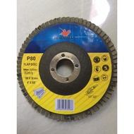 Horseman Grit P60 P80 P100 and P120 Sandpaper Flap Disc