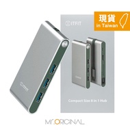 Samsung Taiwan Boxed ITFIT Type C 8 In 1 Multi-Function Adapter (Include Cable) ITAC17