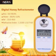 DR301 Digital Honey Refractometer Measuring Sugar Content Meter Range 090 Brix Refractometer Baume H