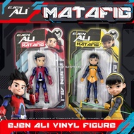 Ejen Ali Vinyl Figures Model MATAFIG Ejen Alicia Gift Decoration Toy Patung Aksi Ejen Ali 25131-32
