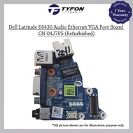 Dell Latitude E6430 USB VGA Ethernet RJ45 LAN Audio Board CN-04J7P5 4J7P5 (Refurbished)