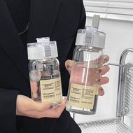 Bottle Bekas Air Ins Minuman Plastic Transparent Viral Water Air Bottle Drinking Style Water