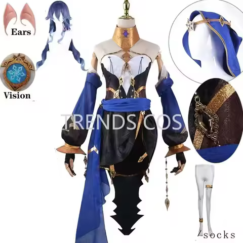 Layla Sumeru Cosplay Costume Layla Full Set Headwear Dress Stockings Wig Anime Cosplay Layla Dress f