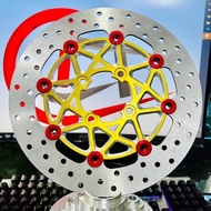 Brembo 2 hybrid 4-hole aluminum plate, size 267 m