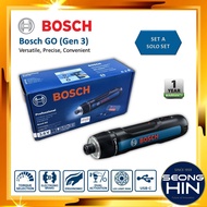 BOSCH GO 3  CORDLESS SCREWDRIVER 3.6V GO3 Screw Driver Bateri BOSCH GO KITS