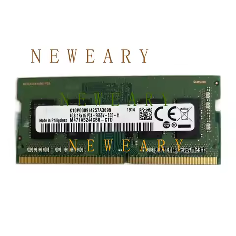 KK For Samsung 4G DDR4 2666 2667 SODIMM M471A5244CB0-CTD Notebook Memory