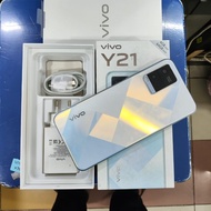 Vivo y21 ram 4/64 second resmi fullset original