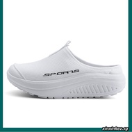 size35-43 lightweight Women Slip on shoes wedge Half shoes Causal shoes for women 42/43