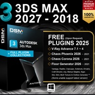 3ds Max + Vray + Corona 2027