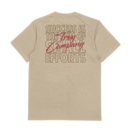 Troy Company Tshirt Beige Small Efforts - Short Sleeve T-Shirt Beige T-Shirt MTD 3075