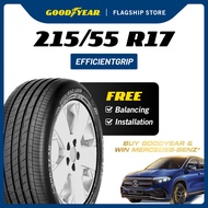 Goodyear 215/55R17 Eagle F1 Sport Tyre (Worry Free Assurance) - HR-V / Estima