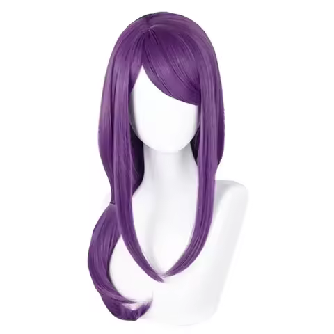 Anime Wig Cosplay Kamishiro Rize Cosplay Wig 70cm Purple Women Anime Wigs Heat Resistant Synthetic W