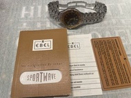 EBEL ebel 玉寶 金鋼 石英錶
