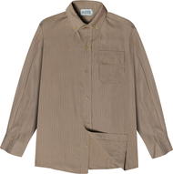 KINS 19 STUDIO |  LINEAR TEXTURE SHIRT เสื้อเชิ้ตแขนยาวคินส์  [KN135]