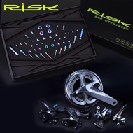 [SG seller] RISK Titanium bolts set for R8000 groupset