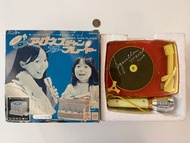 日本懷舊昭和陳美玲唱片機咪高風玩具