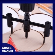 Bisa COD/Bayar di Tempat - Mata Bor Gergaji / Mata Bor Besar /Mata Bor Adjustable/ Bor Lingkaran Gra