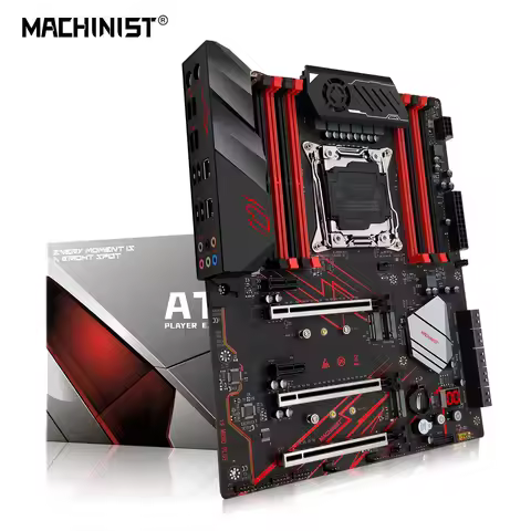 MACHINSIT X99 MR9D Motherboard LGA 2011-3 Supports Xeon Intel 2667 2699 V3V4Full Range CPU processor