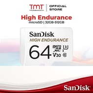 TMT SanDisk High Endurance microSD UHS-I C10 V30 U3 Car Camera Memory Card (512GB) SDSQQNR