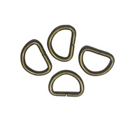 D Ring No.9 Size 6/8" (1.9cm) Col- Bronze