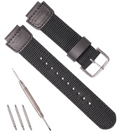 Nylon strap Compatible with Casio SGW-300H SGW400 SGW500 AE-1200WH AEQ-110W 18mm Leather strap men's