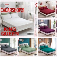 1200 ThreadCount BIG SALE 4 IN 1 BEDSHEET QUEEN/KING READY STOCK ''Proyu"