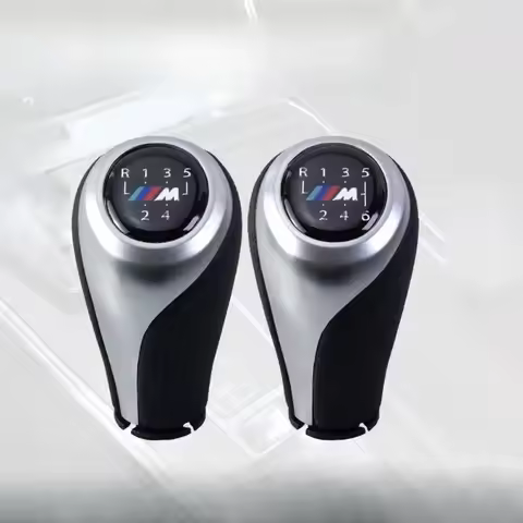 Car Gear Shift Knob for 5 / 6 Speed Manual Transmission Gear Head Replacement Parts F15 F20 F30