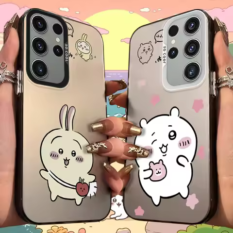 C-Chiikawas Frosted Case for Samsung Galaxy A36 A35 A34 A32 A30 A26 A25 A24 A23 A22 5G 4G A20 A16 A1