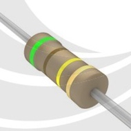 Jinggang Electronic Carbon Film Resistor 1/4W 510K ±5%