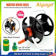 Portable Garden Hose Reel Water Pipe Holder Hose Storage Kekili Paip Penganjur Paip Garden Car