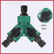 [finebluek7] SiaBiced Garden Hose Splitter Tap Splitter 3 Way Portable Replacement Premium Garden Ho